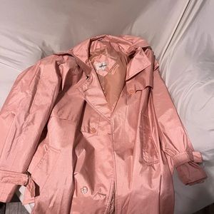 Worthington pink trench coat